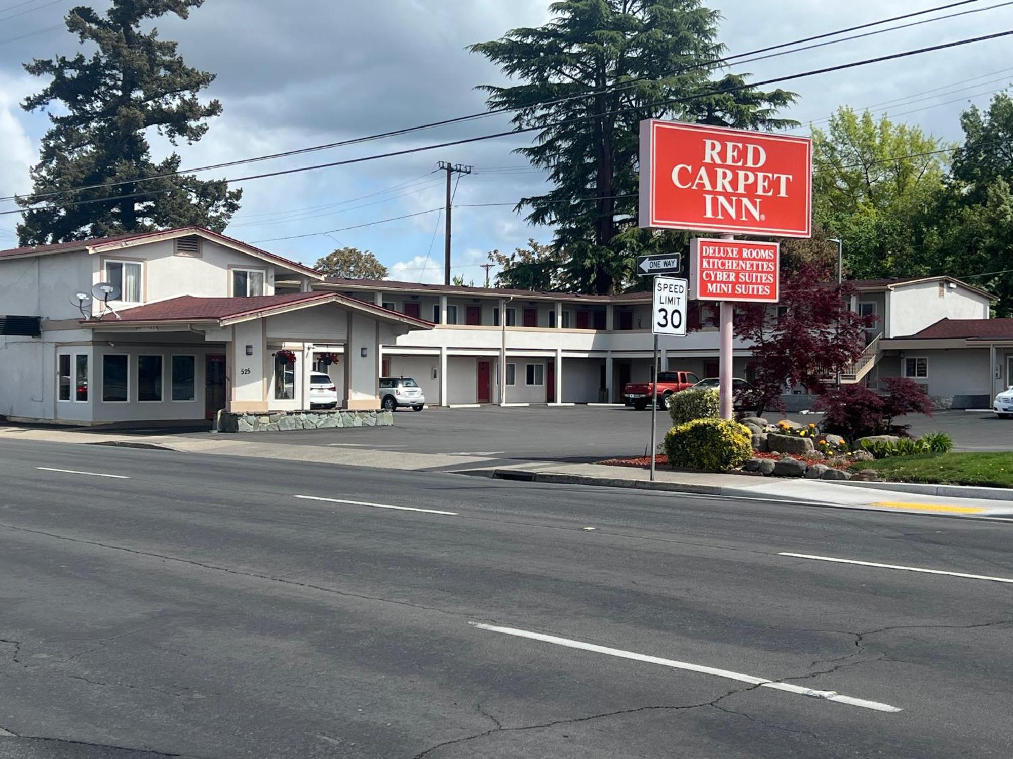 Red Carpet Inn Medford Exterior foto